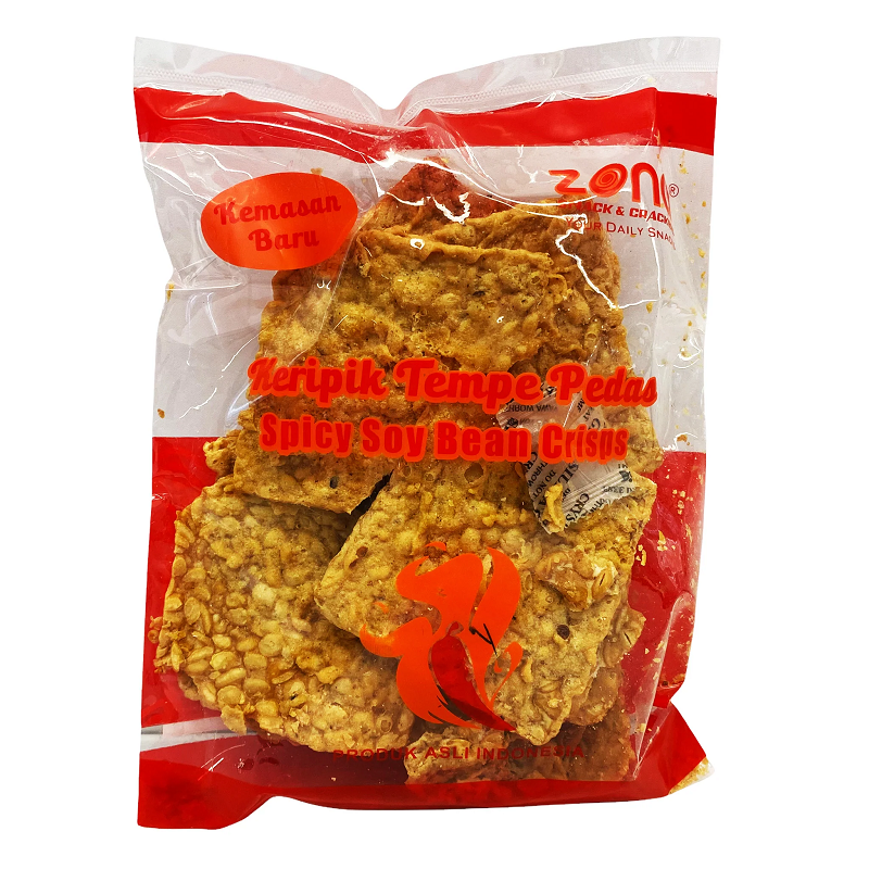 KERIPIK TEMPE RASA PEDAS (KF)