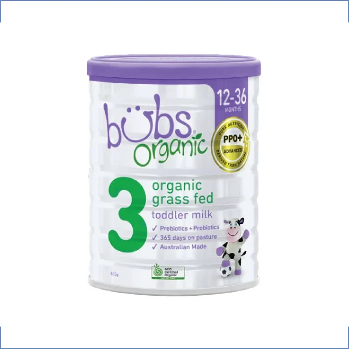 BUBS ORGANIC MILK POWDER 12-36