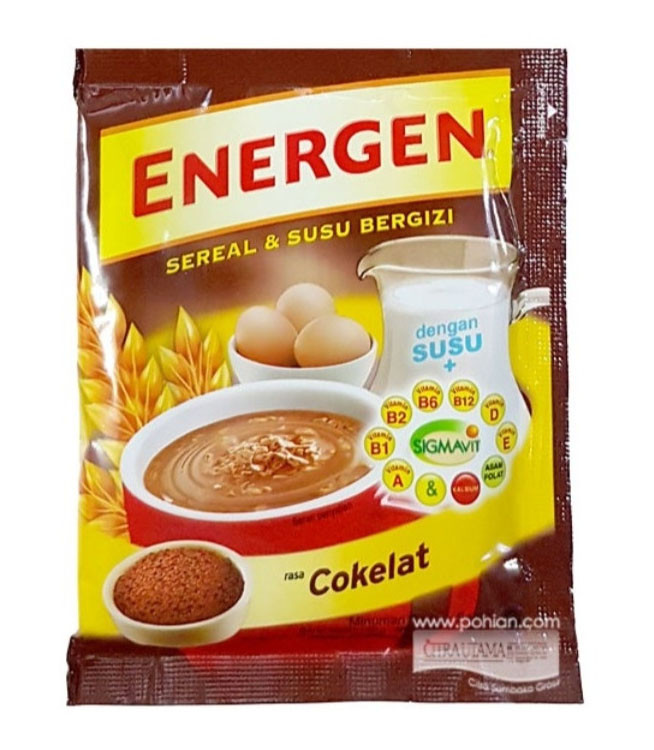 ENERGEN SEREAL COKELAT