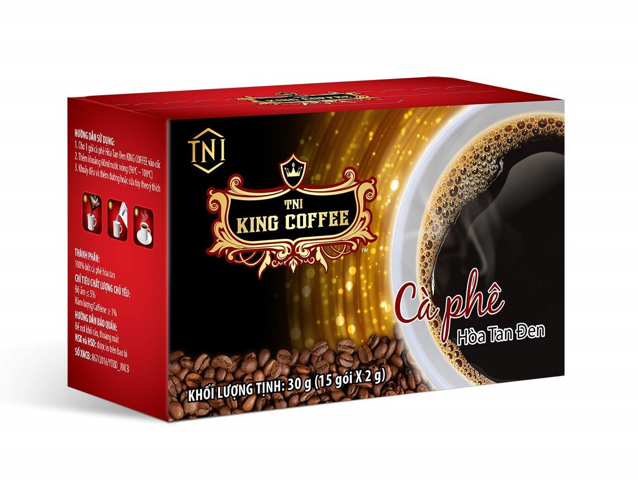 KING COFFEE BLACK