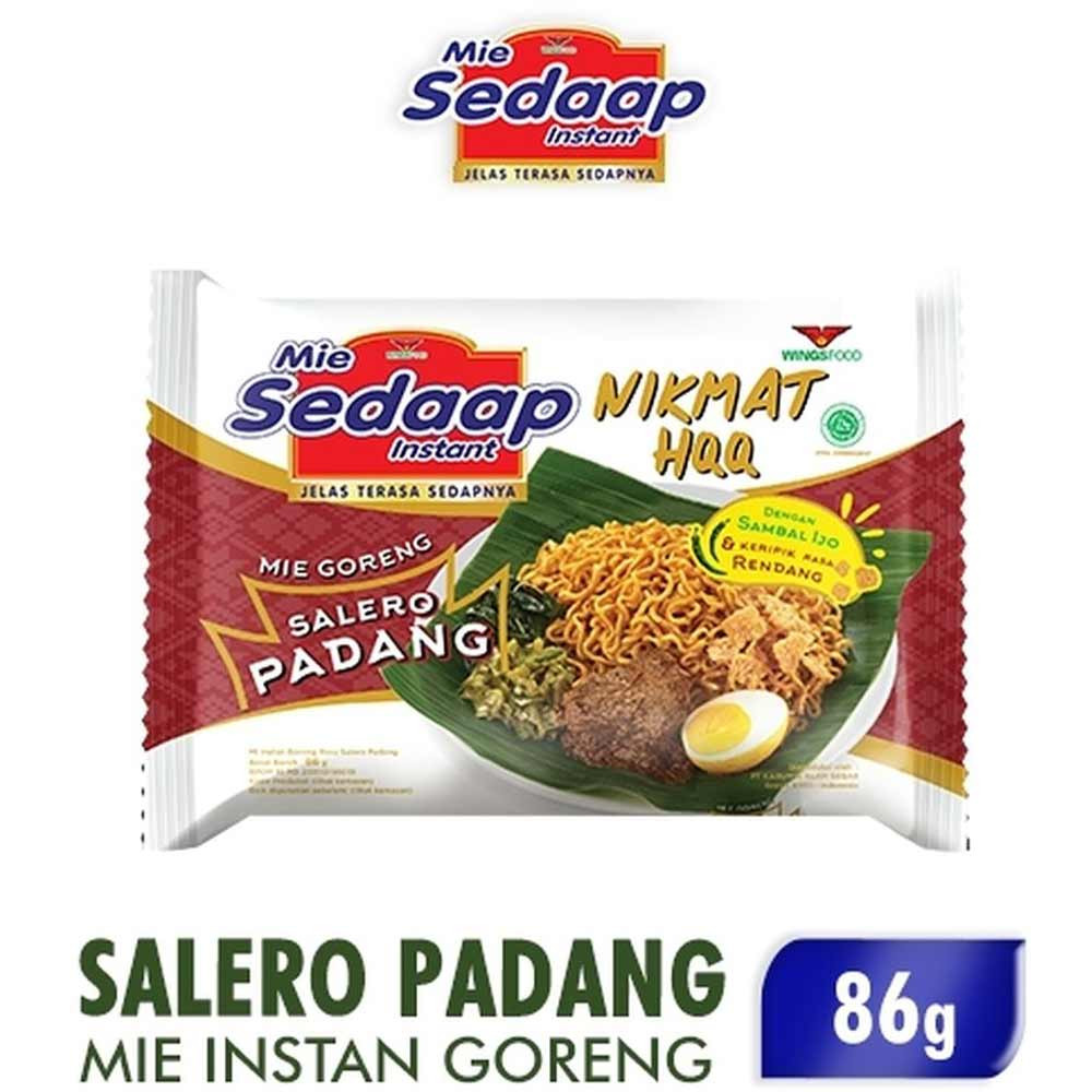 mie sedap salero padang